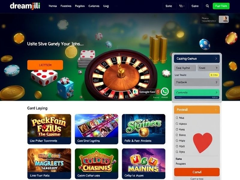 Welcome to Dreamjili, your premier online gambling destination. Explore top-rated casino games, live sports betting, and exclusive promotions at Dreamjili.com. Play safely on a trusted and licensed platform.